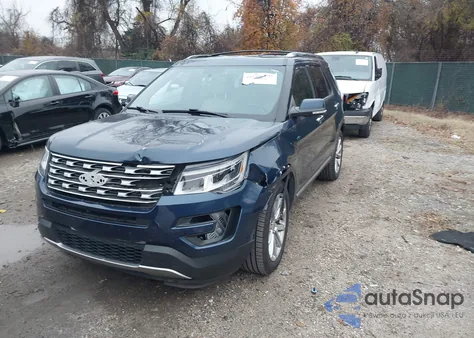 2017 Ford Explorer Limited z USA, uszkodzony, nr VIN 1FM5K7F82HGD95352